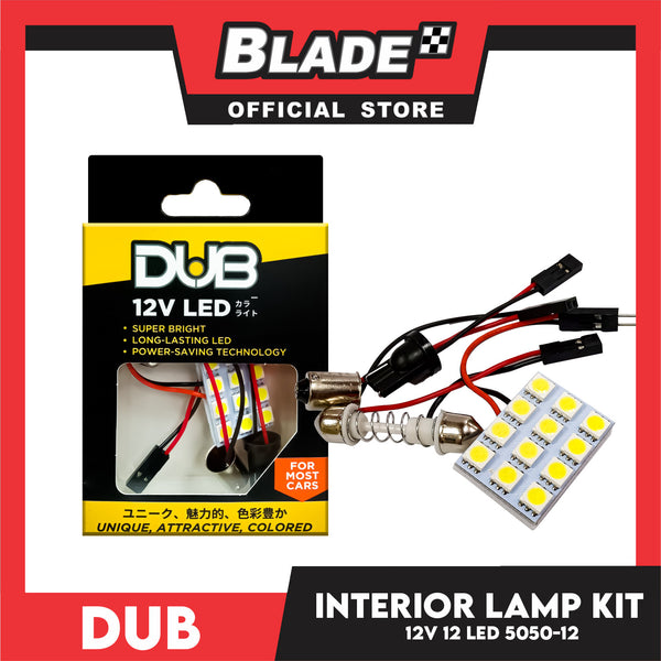 Dub LED Interior Lamp 12V 12-Led Kit 5050-12