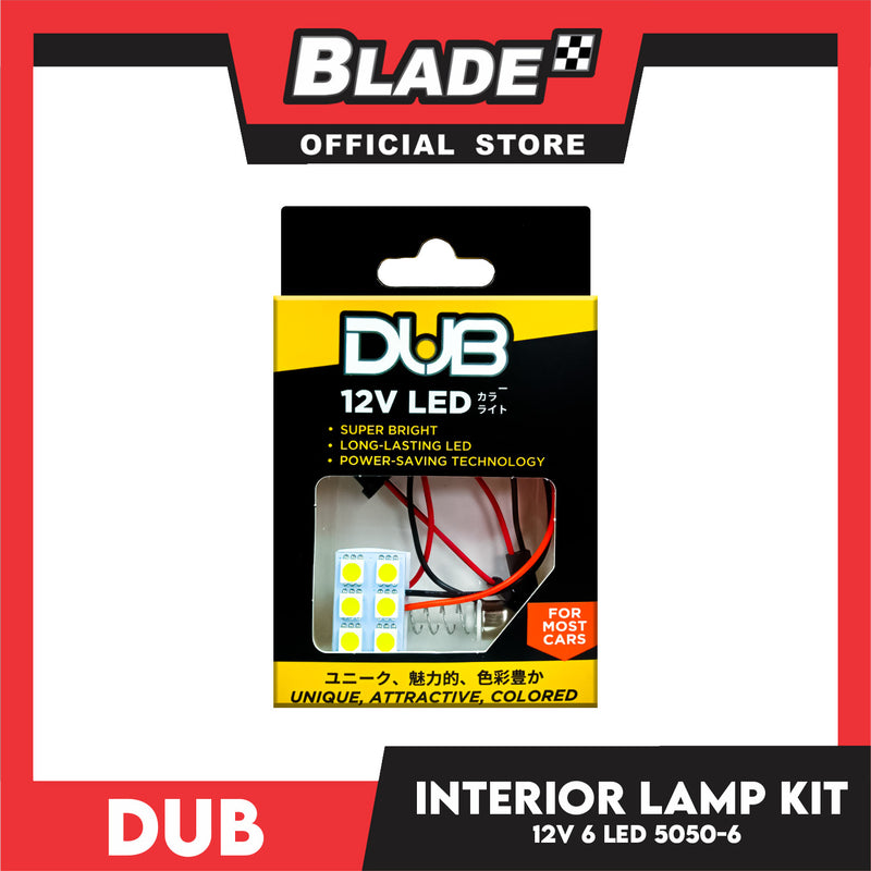 Dub LED Interior Lamp 12V 6-LED Kit 5050-6