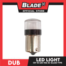 Dub Automotive Car LED Steady 1156 10-LED 12V Single Contact Glass Type