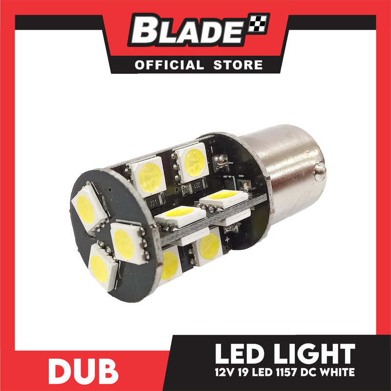 Dub Automotive Car LED S25 1157 19-LED 12V Dual Contact (White)