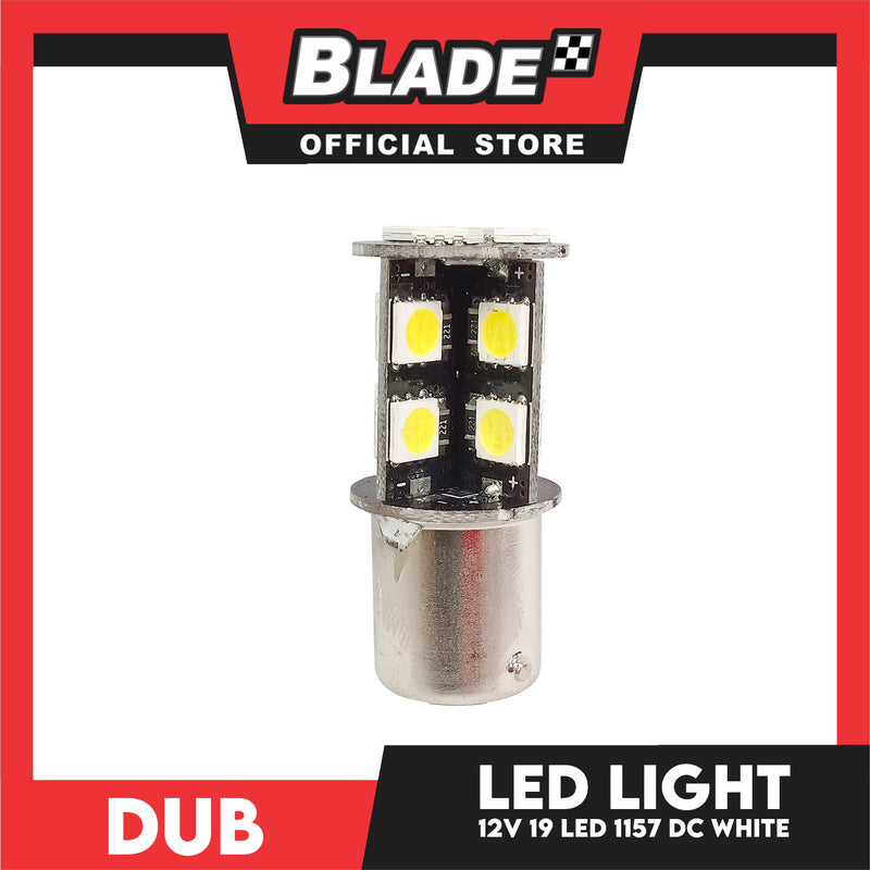 Dub Automotive Car LED S25 1157 19-LED 12V Dual Contact (White)