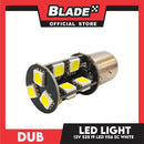 Dub Automotive Car LED S25 1156 19-LED 12V Single Contact (White)