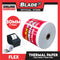 Flex Thermal Paper TP154 80MM x 70MM Cash Register POS Receipt Paper