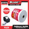 Flex Thermal Paper TPS42 80MM x 80MM Cash Register POS Receipt Paper