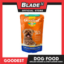 Buy 1 Get 1 ! Goodest Dog Chunks in Gravy Grilled Chicken and Liver 130g Wet Dog Food Pouch