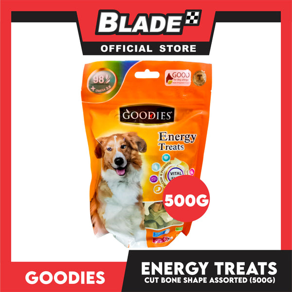 Goodies Dog Energy Treats (Bone Cut) 500g