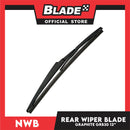 Nwb Resin Rear Wiper Blade GRB30 12'' for Chevrolet Spark, Honda City, Jazz, Hyundai Elantra, Getz Mitsubishi Mirage, Nissan Sentra