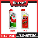 Castrol GTX 20W-50 Gasoline Diesel Synthetic Technology 1L