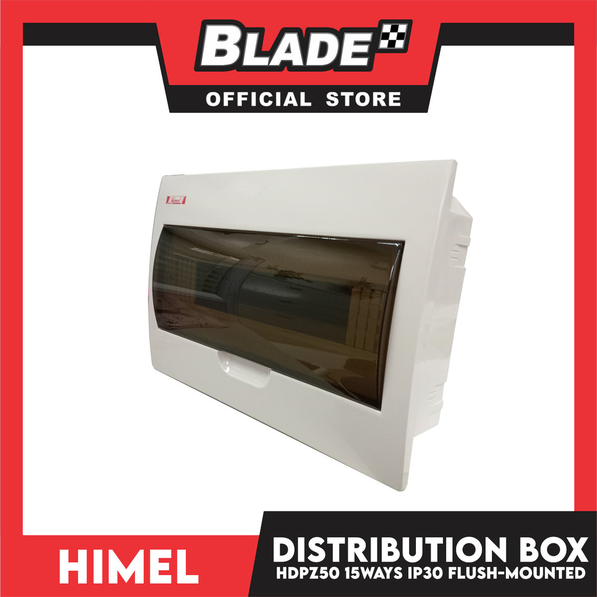 Himel Distribution Box HDPZ50P 15 ways IP30 Flush Mounted