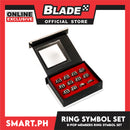 K-Pop Group, Planet Members Ring Symbol Collection Set of 12pcs (Assorted Set Designs)
