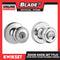 Kwikset Keyed Entry KW400 Door Knob Set Tylo (Polished Chrome)