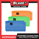 12pcs Micromagic MicroFiber Cleaning Towel (Neon Pop) 30cm x 30cm (New Packaging)