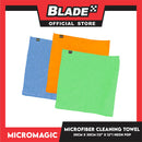3pcs Micromagic MicroFiber Cleaning Towel (New Packaging) (Neon Pop) 30cm x 30cm