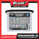 15pcs Micromagic Home Dehumidifier 500ml (Charcoal) Eliminates Musty Odor, Suitable For Your Car And Closets (Bundle Of 5)