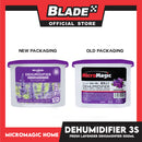 15pcs Micromagic Home Dehumidifier 500ml (Lavender) Eliminates Musty Odor, Suitable For Your Car And Closets (Bundle Of 5)