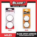Miles Blind Spot Mirror (Round) 5cm wide DM-022 (Set of 2)