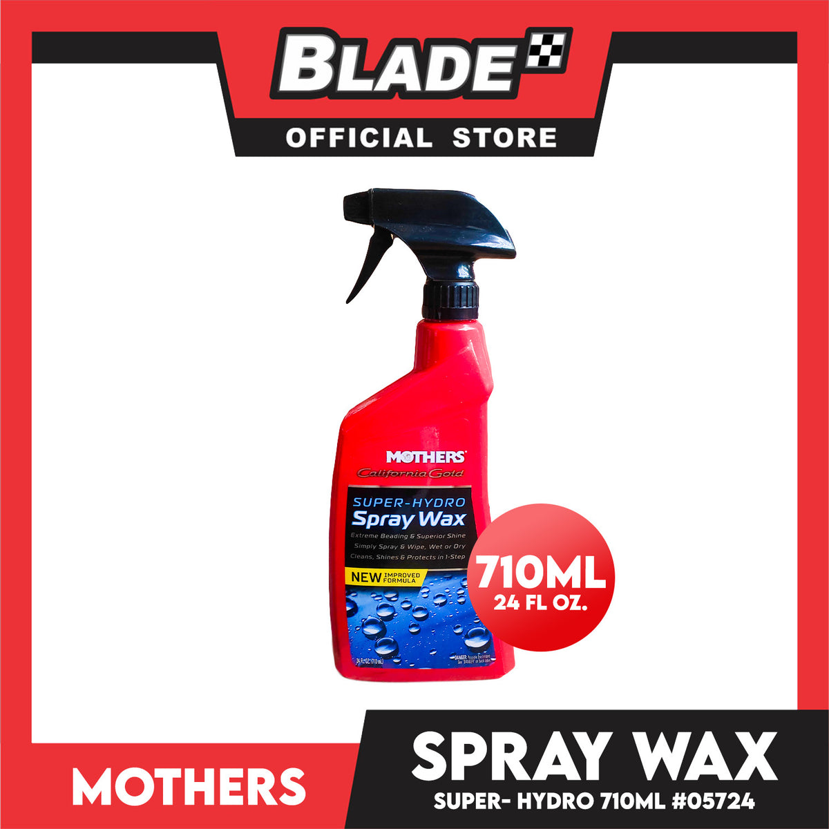 Mothers California Gold Spray Wax 05724 710mL