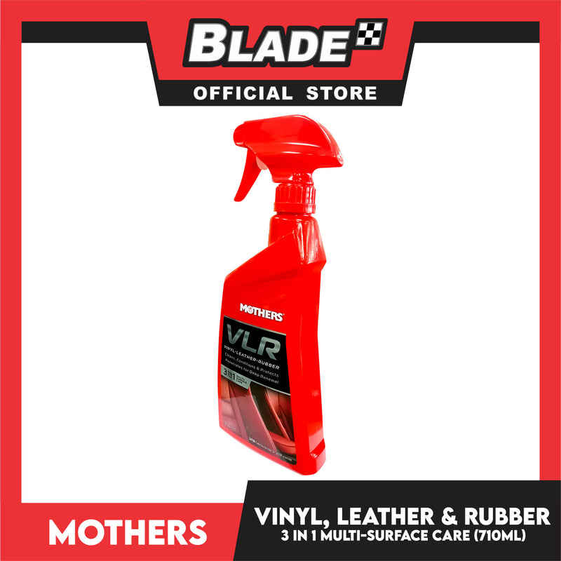 Mothers VLR Car Vinyl, Leather & Rubber Cleaner, Conditioner & Protectant  Spray, 710-mL