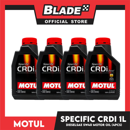 4pcs Motul Specific CRDI Diesel 5W-40 Motor Oil 1L