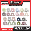 Gifts Travel Neck Pillow Microbead Filling with Sleeping Eye Mask (Assorted Colors and Designs)