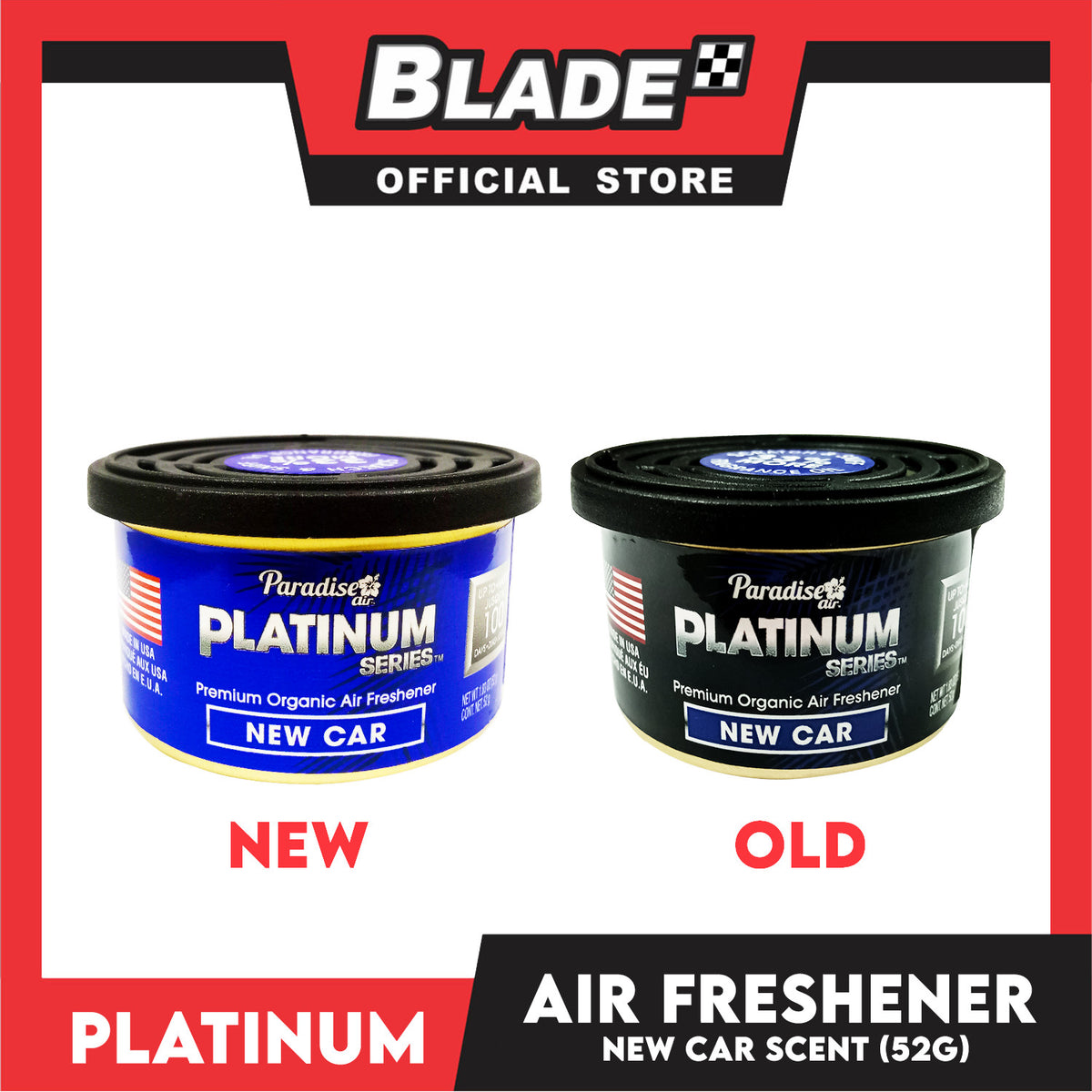 Paradise Air Platinum Series Air Freshener 52g (New Car)