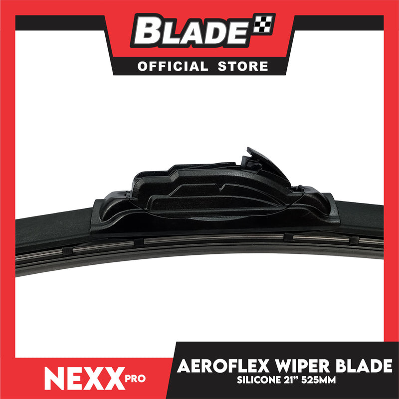 Nexx Pro Aeroflex Wiper Blade Graphite-Coated Silicone Multi-Clip Wiper 21'' 525mm