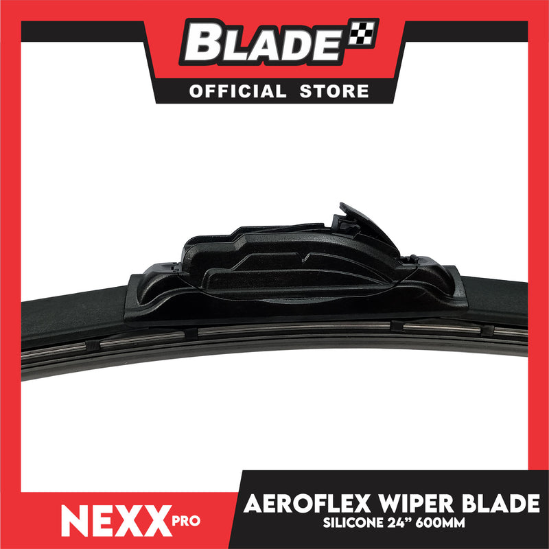 Nexx Pro Aeroflex Wiper Blade Graphite-Coated Silicone Multi-Clip Wiper 24'' 600mm