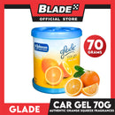 Glade Car Gel Air Freshener 70g (Orange Squeeze)