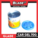 Glade Car Gel Air Freshener 70g (Orange Squeeze)