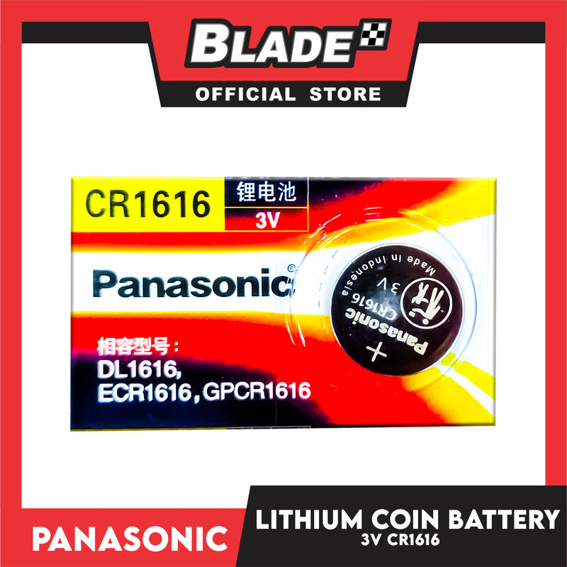 Panasonic CR1616 Lithium Battery 3V DL1616, ECR1616, GPCR1616 Button Cell Coin Batteries