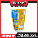 6pcs Pedigree Chicken Chunks Flavor In Gravy 130g Dog Food Wet Food
