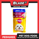 12pcs Pedigree Grilled Liver Flavor with Vegetable 130g Dog Food