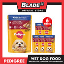 6pcs Pedigree Grilled Liver Flavor with Vegetable 130g Dog Food