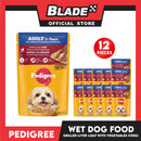 12pcs Pedigree Grilled Liver Flavor with Vegetable 130g Dog Food