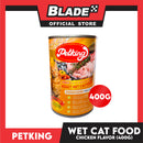 Petking Chicken Flavor Adult Cat Wet Food 400g