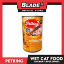 Petking Chicken Flavor Adult Cat Wet Food 400g