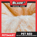 Pet Bed Soft and Comfortable Sleeping Bed (Beige) Duck Design for Cats and Dogs