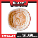 Pet Bed Soft and Comfortable Sleeping Bed (Beige) Duck Design for Cats and Dogs