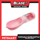 Pet Portable Drinking Cup Bottle Water Dispenser for Dogs CWSJ2975 (Pink) 400ml