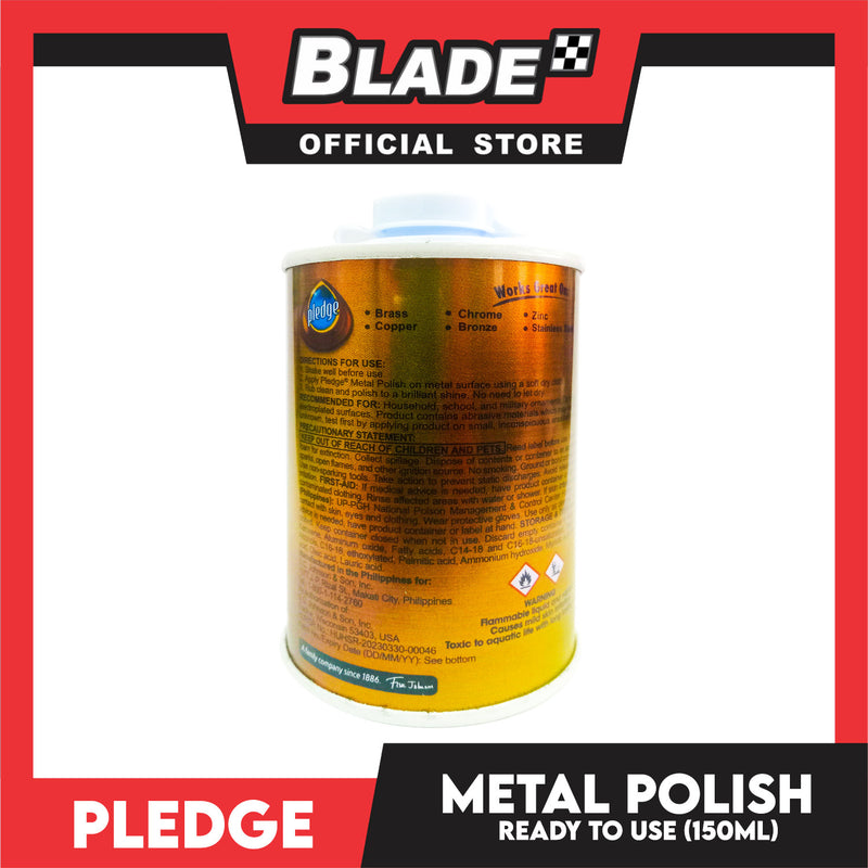 Pledge Metal Polish 150ml (150g)