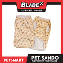 Pet Sando Flower Design Yellow (Large) for dogs and cats