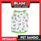 Pet Sando Character Design Print with Green Piping (Large) Perfect Fit for Dogs and Cats