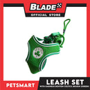 Pet Harness with Leash Boston Celtics Basketball Design