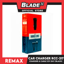 Remax Car Charger & Cable RCC217 (Black)