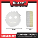 Scrub Mommy  Dual-Sided Scrubber + Sponge (Dye Free) Flexture Scrubber