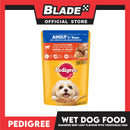 Pedigree Simmered Beef with Vegetable 130g Dog Food Wet Food