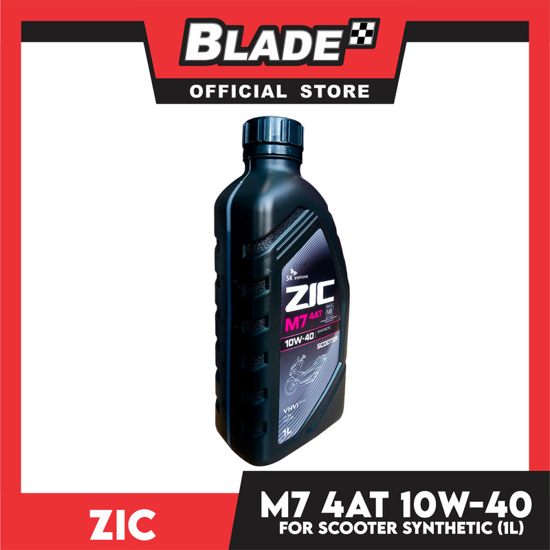 Zic M7 4AT 10W-40 Synthetic Scooter Engine Oil (1L)