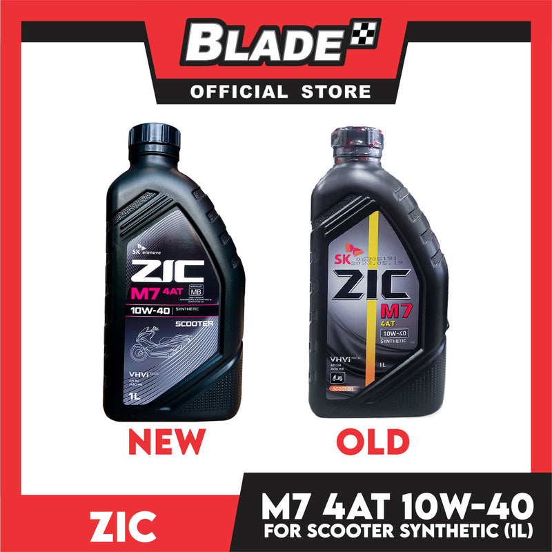 Zic M7 4AT 10W-40 Synthetic Scooter Engine Oil (1L)