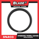 Sparco Steering Wheel Cover SPS142BK 38cm Diameter (Black)