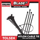 Tolsen 20cm Nylon Cable Tie (Black)  50161